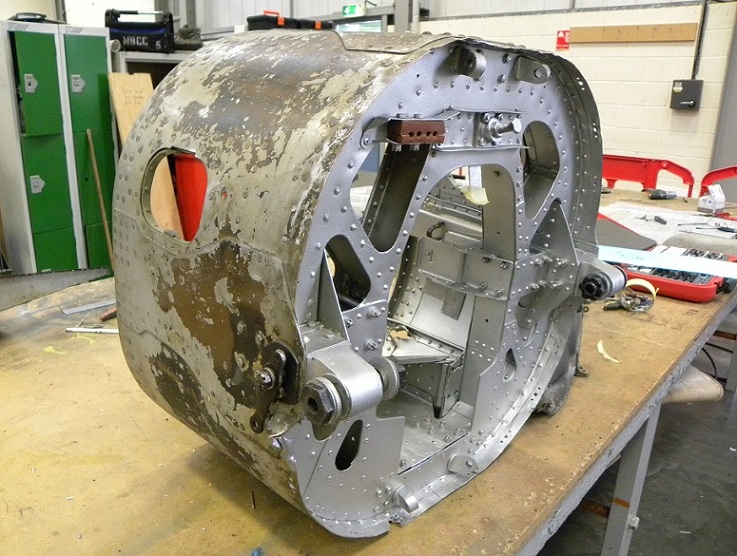 Rare Behind The Scenes Look Into Aircraft Conservation 11 Hampden_Tail_Cone