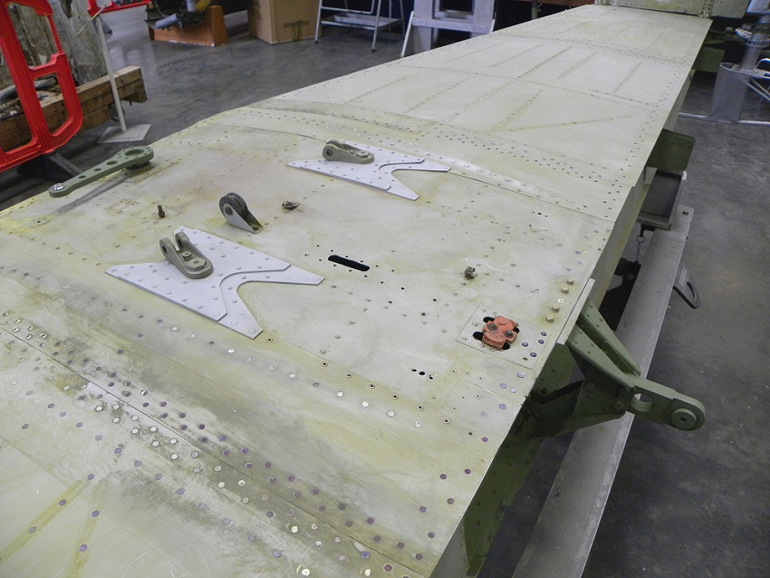 Rare Behind The Scenes Look Into Aircraft Conservation 12 Hampden_Tailplane