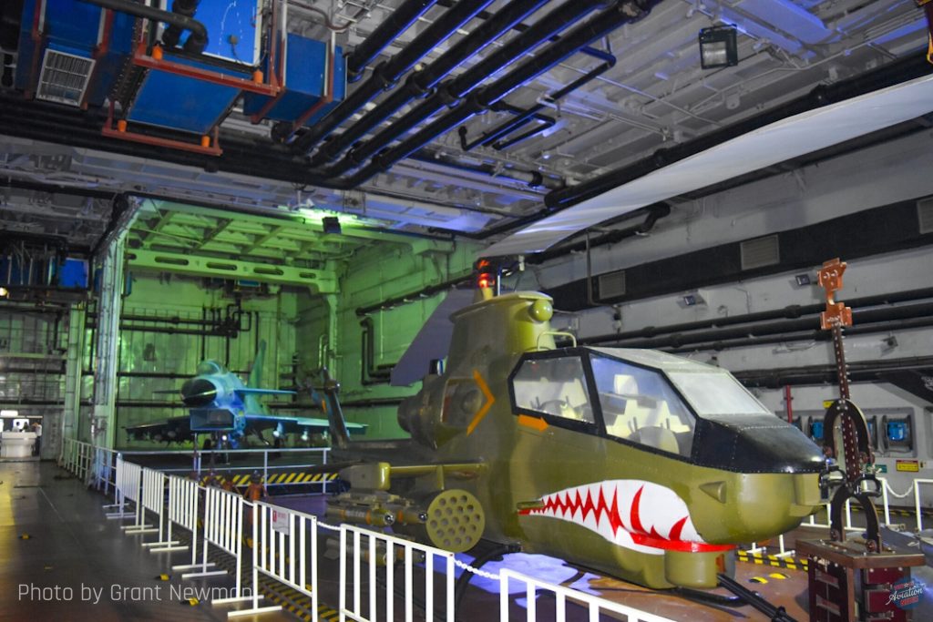 The Most Bizarre Visitor Attraction: The Binhai Aircraft Carrier Theme Park 17 Hangar deck