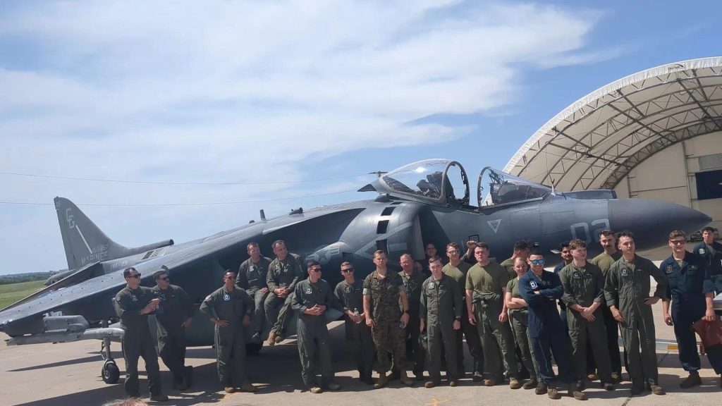Combat Veteran AV-8B Harrier II Headed to Naval Air Station Wildwood Aviation Museum 16 Harrier Finds Final Home in Fort Worth Aviation Museum