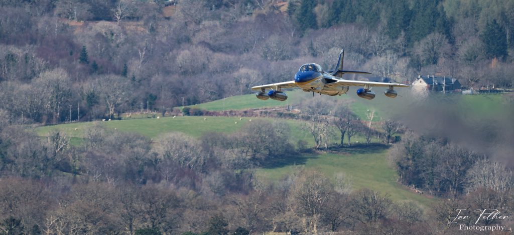 A Ghost From The Past: Hawker Hunter Soars Through the Mach Loop 19 Hawker Hunter Survivor XE688 4