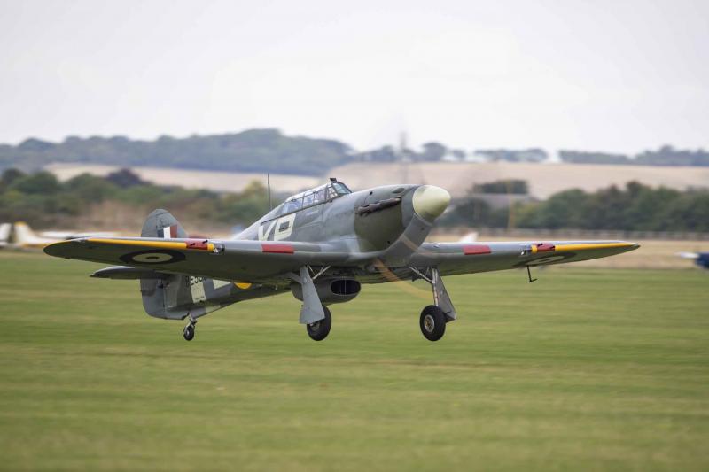 Duxford Battle of Britain Airshow 2023 12 Hawker Hurricane Mk.IIb BE505