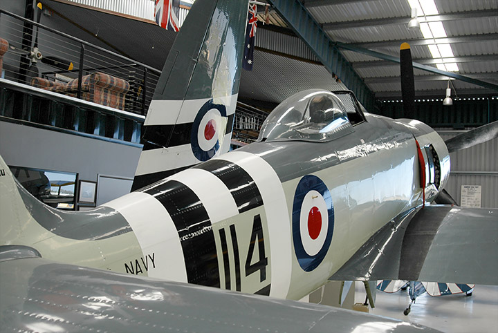 Australian Hawker Fury FB.11 On the Road Back to Flight 10 Hawker Sea Fury VH SHF at Flying Fighters Archerfield QLD