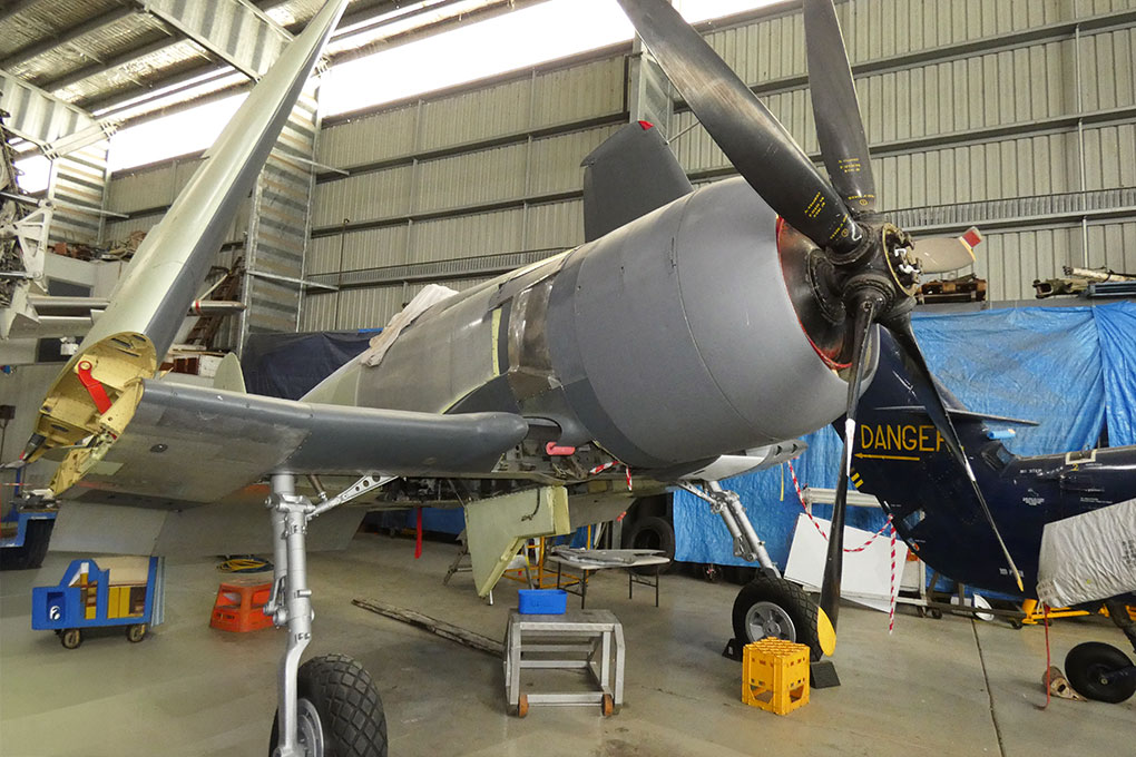 Hawker Sea Fury WG630 Refurbishment at HARS 10 Hawker Sea Fury Wg630 Refurbishment At HARS