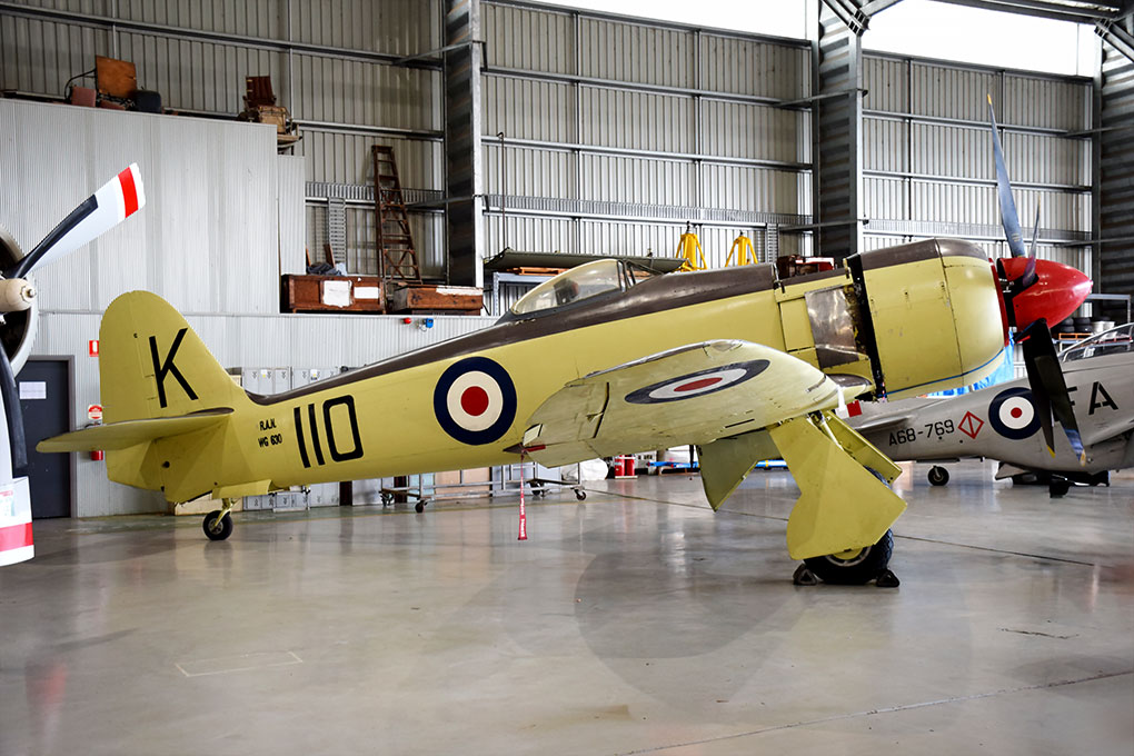 Hawker Sea Fury WG630 Refurbishment at HARS 12 Hawker Sea Fury Wg630 Refurbishment At HARS 4