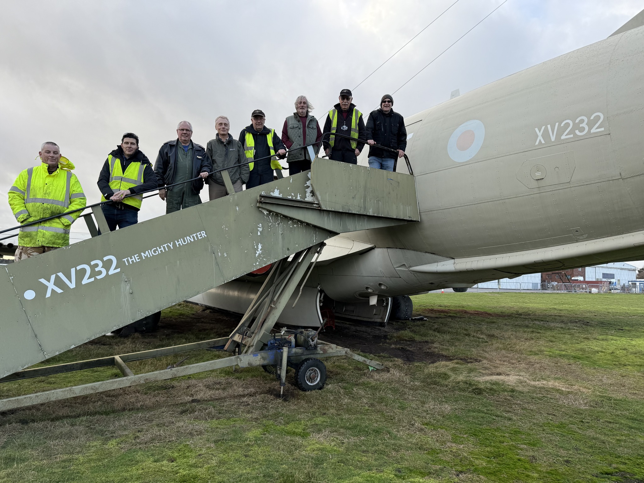 The Final Engine Run of Hawker Siddeley Nimrod XV232 “The Mighty Hunter” 12 Hawker Siddeley Nimrod XV232 The Mighty Hunter Volunteers