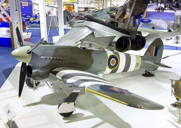 Hawker Typhoon to Go on Display in Canada 10 Hawker Typhoon IB, MN235 on display at RAF Museum Hendon, where she has resided for many years. The "Tiffie" will soon be on her way to Canada, where she will go on display at the Canada Aviation & Space Museum in Ottawa, Ontario. (photo via RAF Museum)