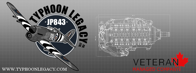 Hawker Typhoon JP843’s Cockpit Christmas Challenge 15 Hawker Typhoon JP843 Typhoon Legacy Co. Ltd. Canada