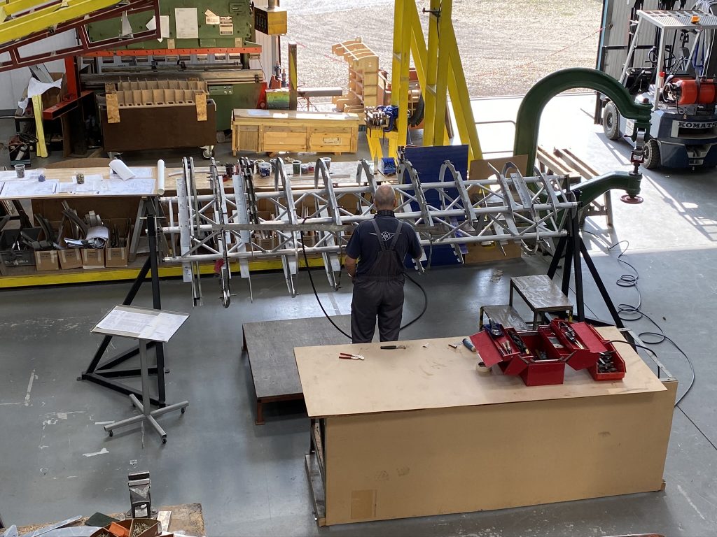 Hawker Typhoon RB396 – Restoration Update Fall 2020 10 Hawker Typhoon Mk.IB RB396 Jig 7