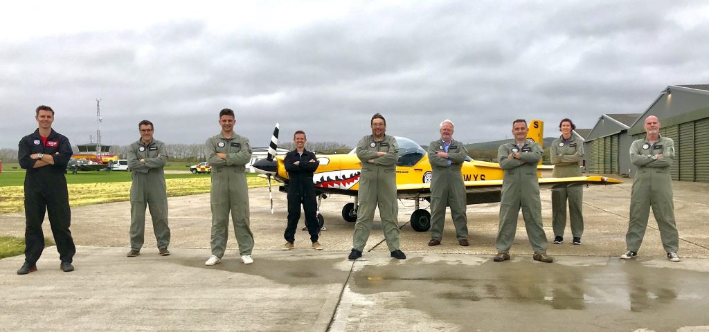 Hawker Typhoon RB396 – Restoration Update Fall 2020 13 Hawker Typhoon Mk.IB RB396 Team