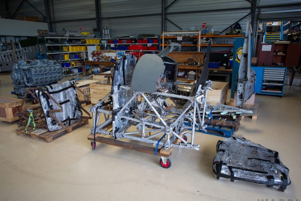 Hawker Typhoon RB396 'Lands' at Duxford 10 Hawker Typhoon RB396 Lands at Duxford 2