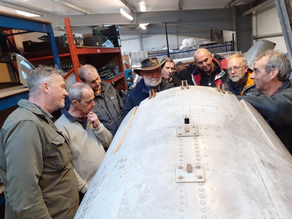 Hawker Typhoon RB396 – Winter 2021 Progress Update 12 Hawker Typhoon RB396 – Winter Progress Update 3