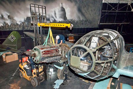 Upgraded RAF Museum London to Open June 30th 15 Heinkel He 111 1b