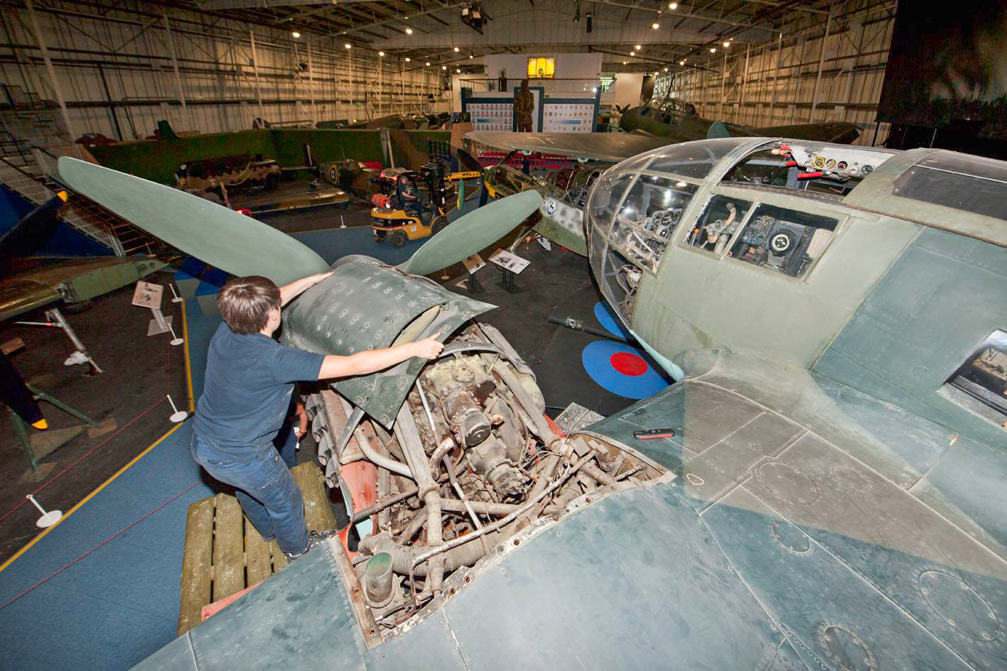 Upgraded RAF Museum London to Open June 30th 16 Heinkel He 111 2