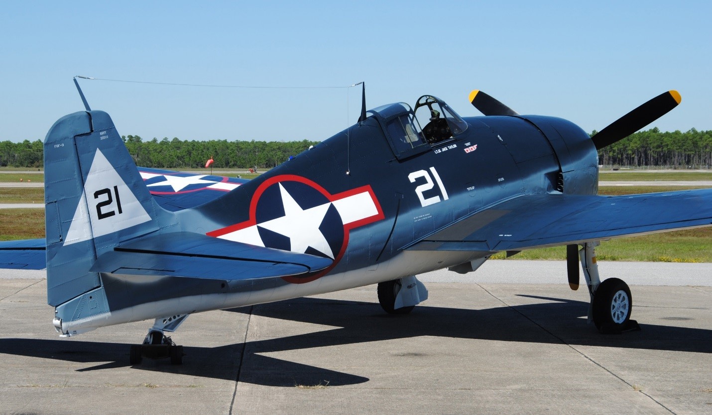 From the Bottom of the Sea to Wildwood: The Incredible Story of the F6F Hellcat at the NAS Wildwood Aviation Museum 27 Hellcat restored