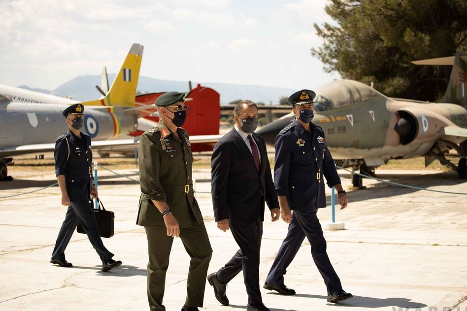 The ‘Greek Spitfire’ Arrives Home 11 Hellinc Air Foce Officials