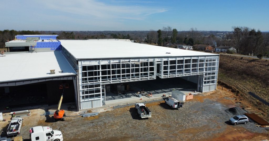 Hickory Aviation Museum Building Construction Update 12 Hickory Aviation Museum 1