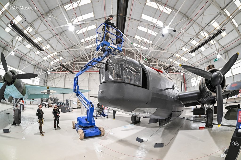 High-Flying Dustbusters Tackle RAF Museum Midlands’ Annual Aircraft Clean 10 High Flying Dustbusters Tackle RAF Museum Midlands Annual Aircraft Clean 17 3 25 34