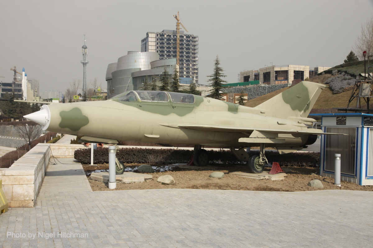 Today in Aviation History: First Flight of the Mikoyan-Gurevich MiG-21 22 Holy Defence Museum Tehran 2017 presumably captured Iraqi AF IMG 9831mw