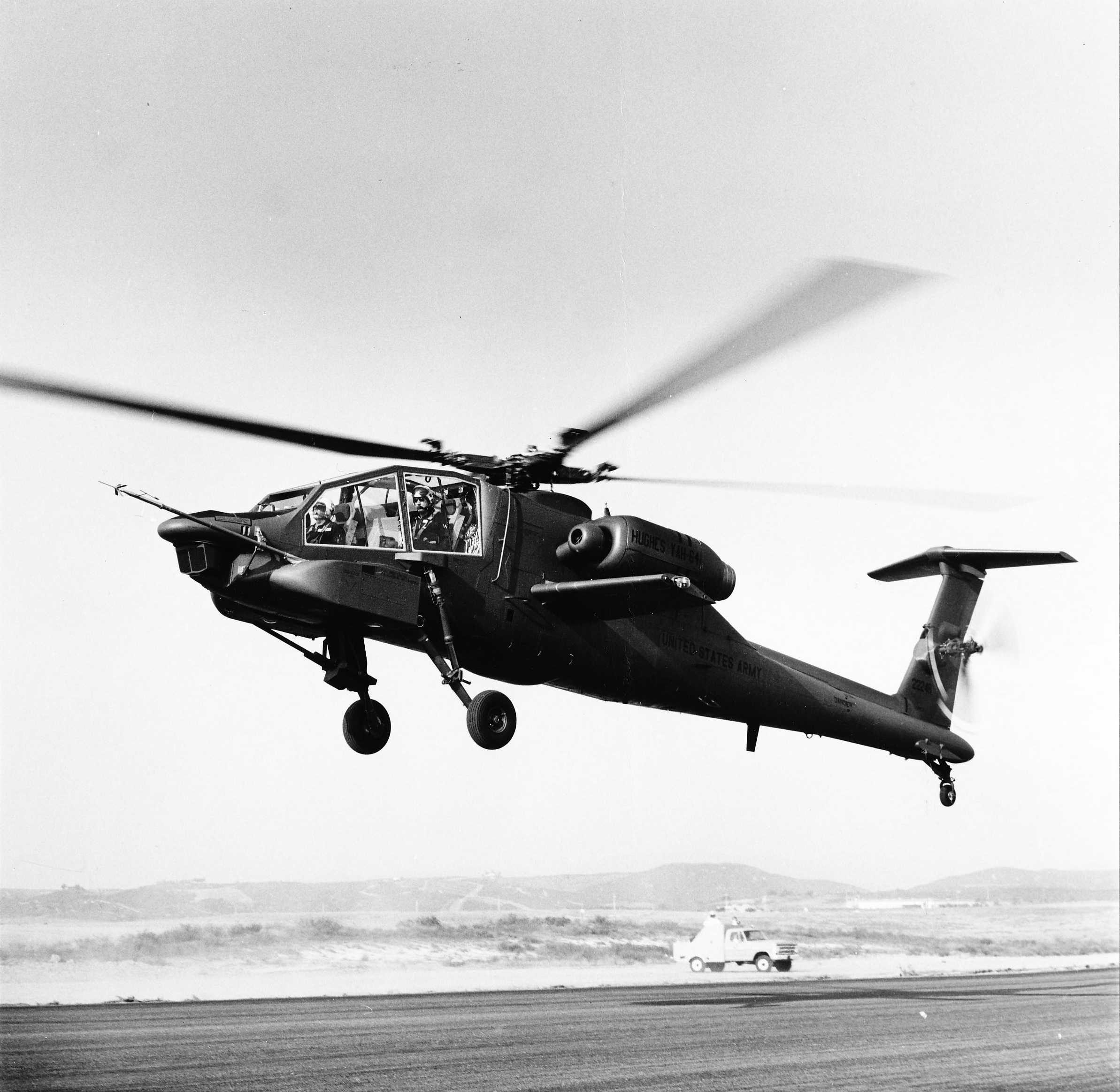 Today in Aviation History: First Flight of the AH-64 Apache 11 Hughes Helicopters YAH 64 prototype 74 22248. Vertical Flight Society