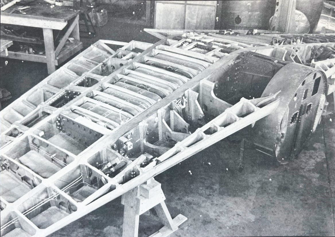 The Hughes H-1 Racer: Howard Hughes' Silver Bullet 34 Hughes long wing construction 1 e1749009782863