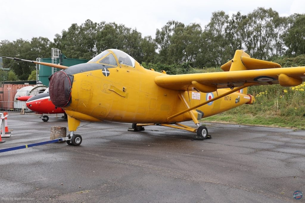 RAF Museum Midlands (Cosford) – Restoration, Storage, and Disposals Update 38 Hunting 126 stored outside in 2023 R6 4676 1