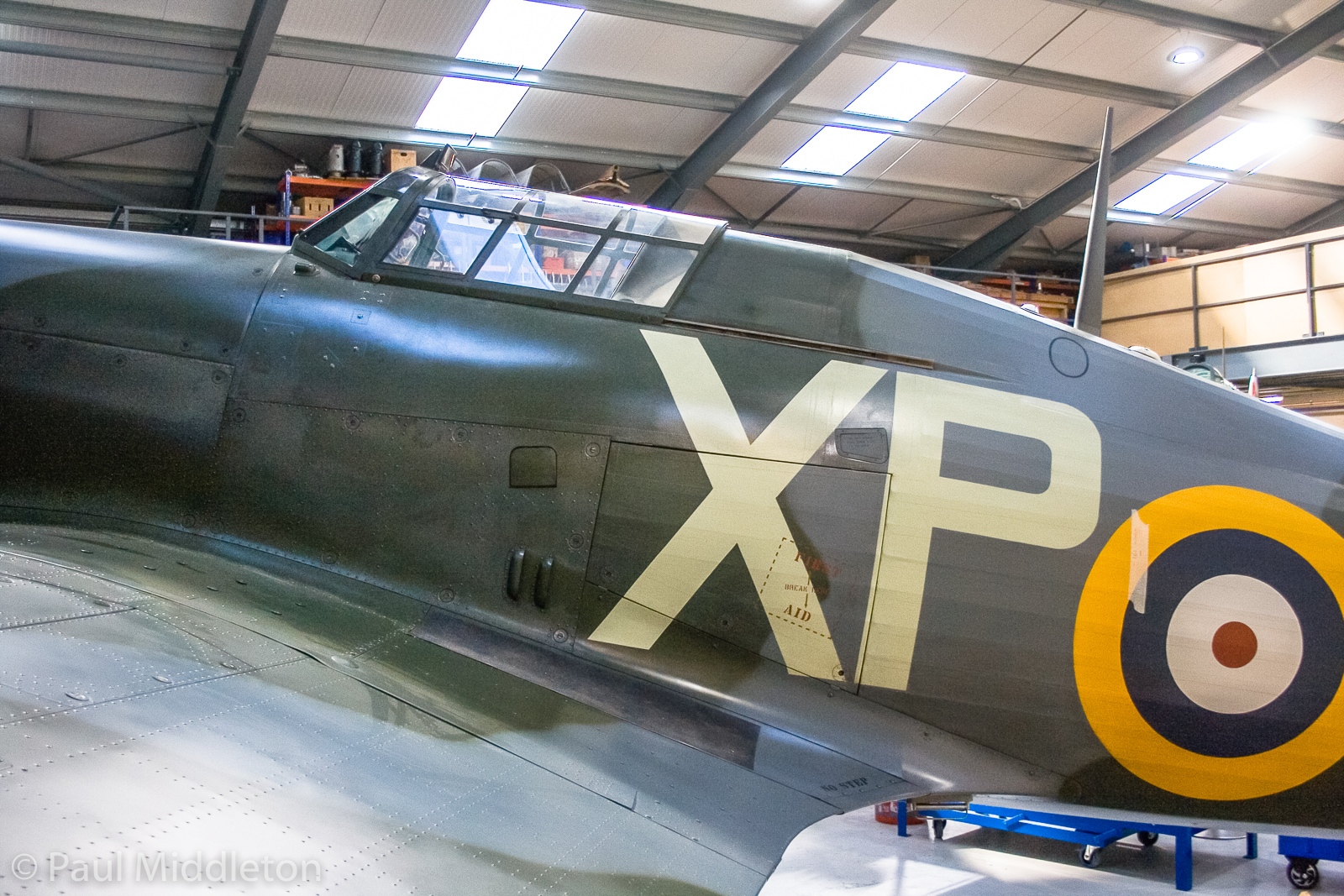 Hawker Restorations' Two-Seater Hurricane 10 Hurricane IIB BE505 two seat conversion modification area Elmsett UK 3 18 Paul Middleton