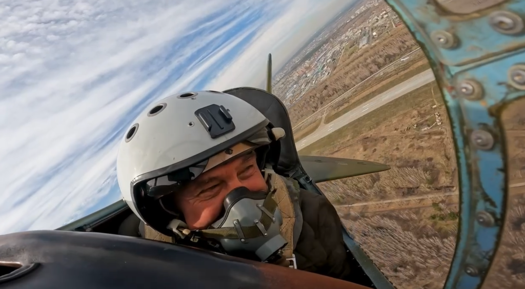 Restored Polikarpov I-16 Takes to the Skies Again Over Novosibirsk, Russia 11 I 16 was piloted by Vladimir Barsuk Director of the Siberian Aviation Research Institute