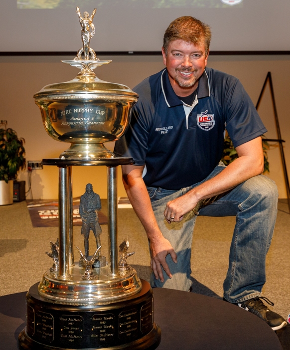 Experimental Aircraft Association (EAA) Inducts Five Aviation Leaders into 2025 Sport Aviation Halls of Fame 13 IAC Holland trophy 1