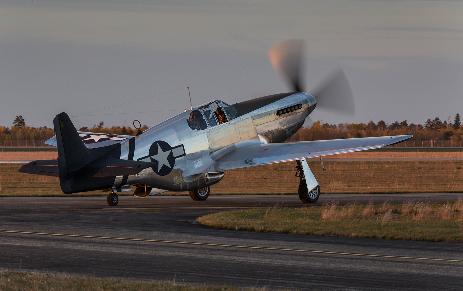 Texas Flying Legends Museum’s P-51C Mustang 'Lopes Hope 3rd' Flies! 16 As twilight descended, it was finally time for what everyone at AirCorps Aviation and Texas Flying Legends Museum had been waiting for since restoration began in earnest on October 1st, 2014. It took three years and about two weeks before this P-51C-10NT flew again for the first time. (photo by John LaTourelle via AirCorps Aviation)
