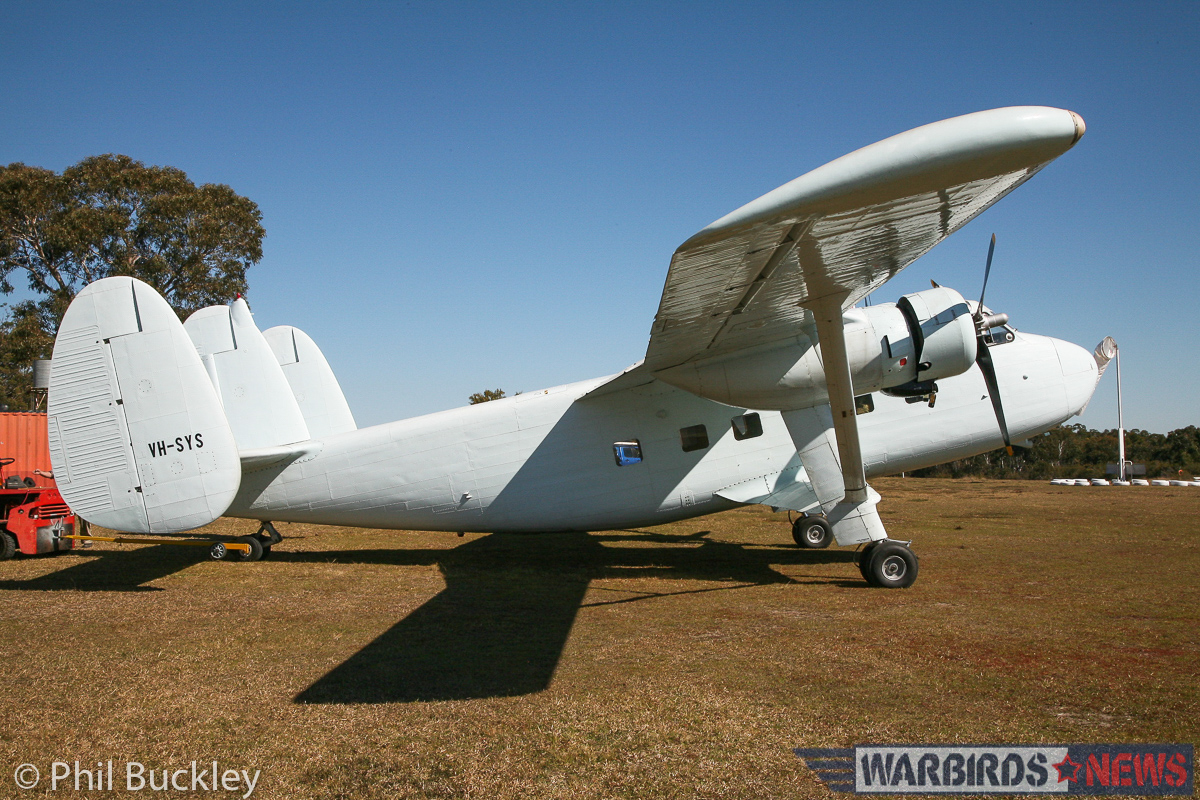 Twin Pioneer Restoration Update from Downunder 29 Out in the fresh air for an engine test. (photo by Phil Buckley)