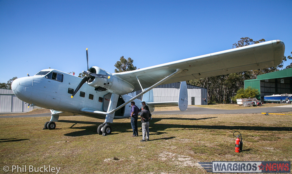 Twin Pioneer Restoration Update from Downunder 31 Getting ready for engine-start. (photo by Phil Buckley)