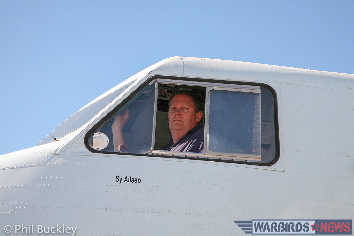 Twin Pioneer Restoration Update from Downunder 33 Richard Thompson in the captain's chair just prior to engine start. (photo by Phil Buckley)