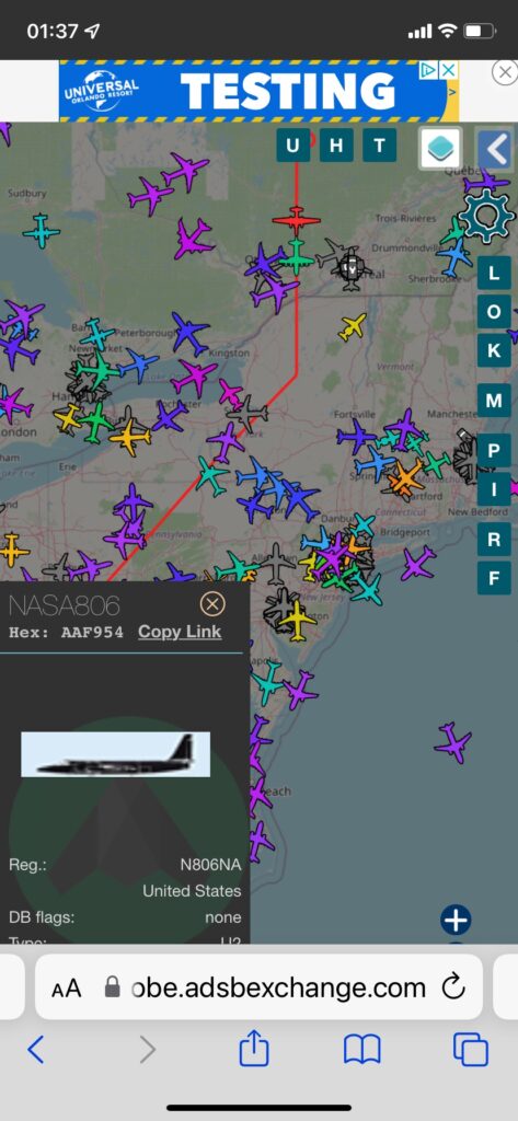 "Spying" Weather Systems with NASA's Lockheed ER-2 Dragon Lady 17 IMG 1525
