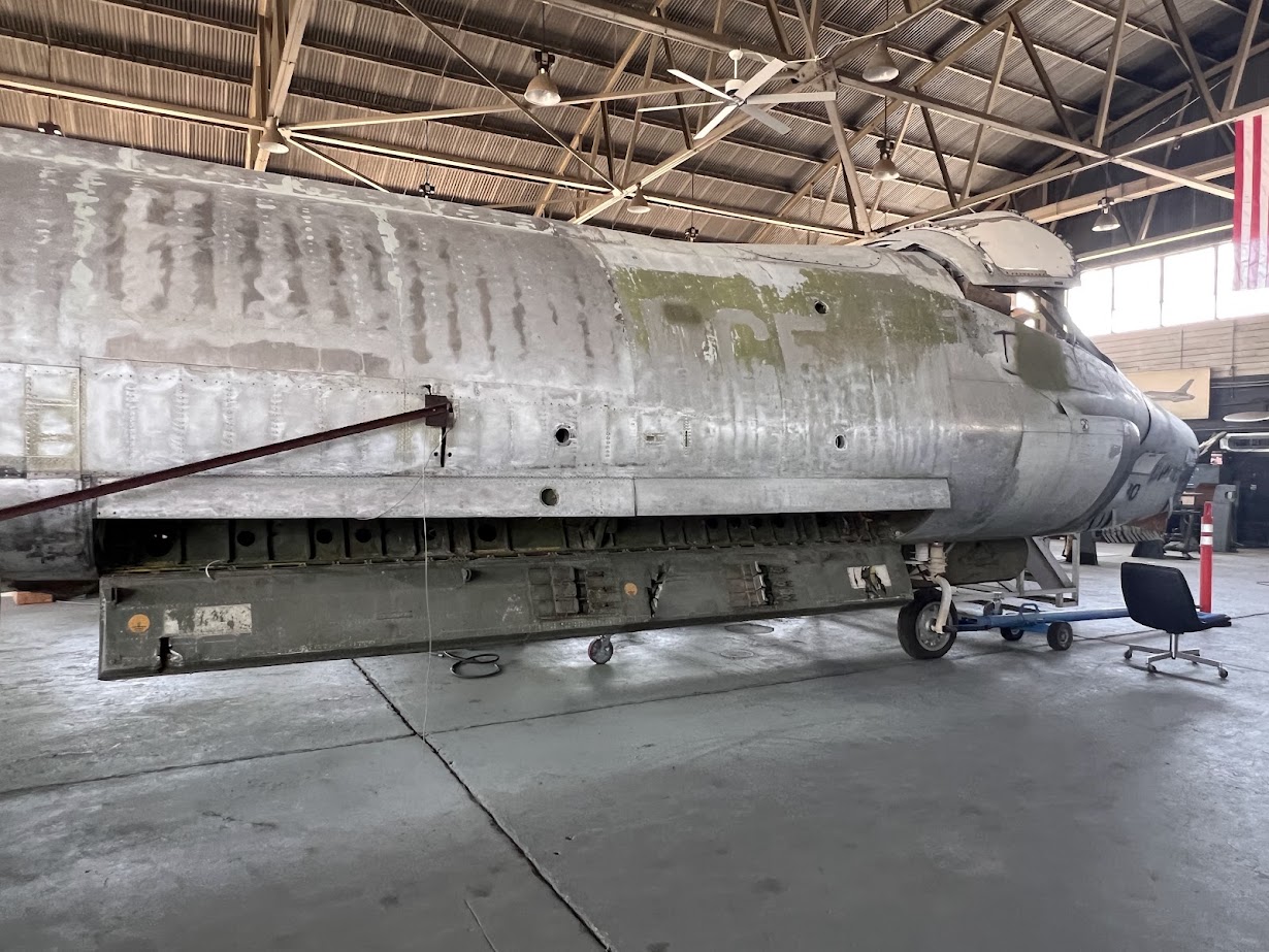 Castle Air Museum Begins Restoring Convair TF-102A Delta Dagger 21 IMG 1592