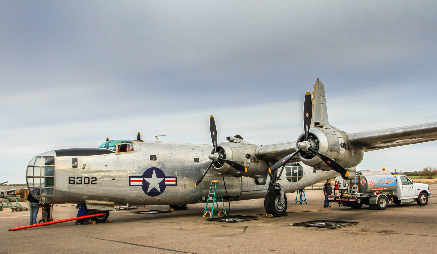 Privateer Airborne 42 Fueling the beast! (GossHawk Unlimited photo)