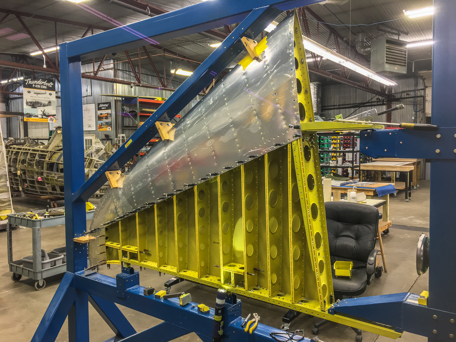 Texas Flying Legends Museum - P-47D Restoration Update Oct./Nov. 2017 20 IMG 3059