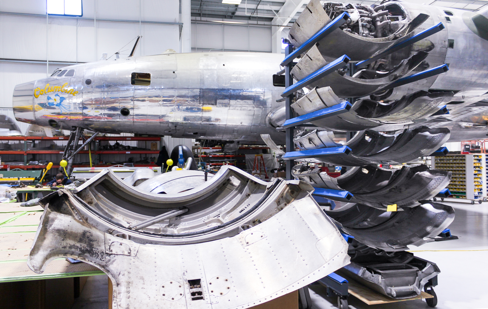 Columbine II - Restoration Progress Report - August, 2020 12 IMG 3078