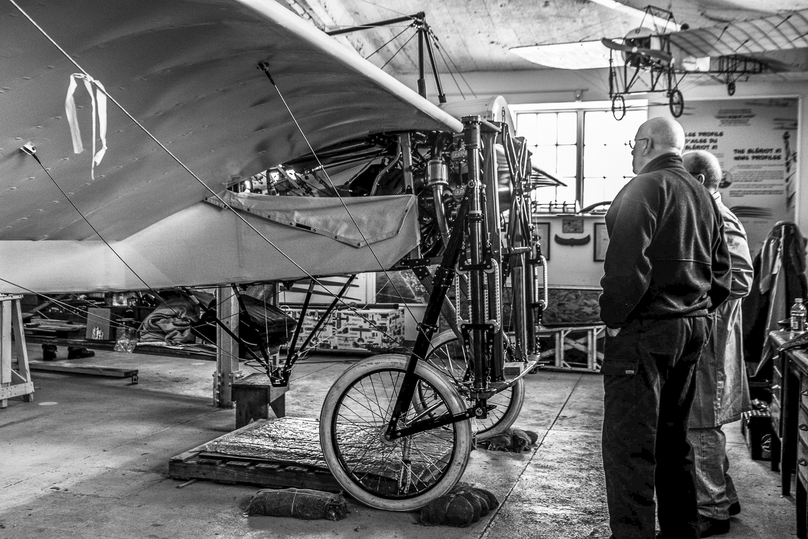 The Canadian Aviation Heritage Centre in Montreal, Quebec 14 The Bleriot under construction. (photo via Benoit deMulder)