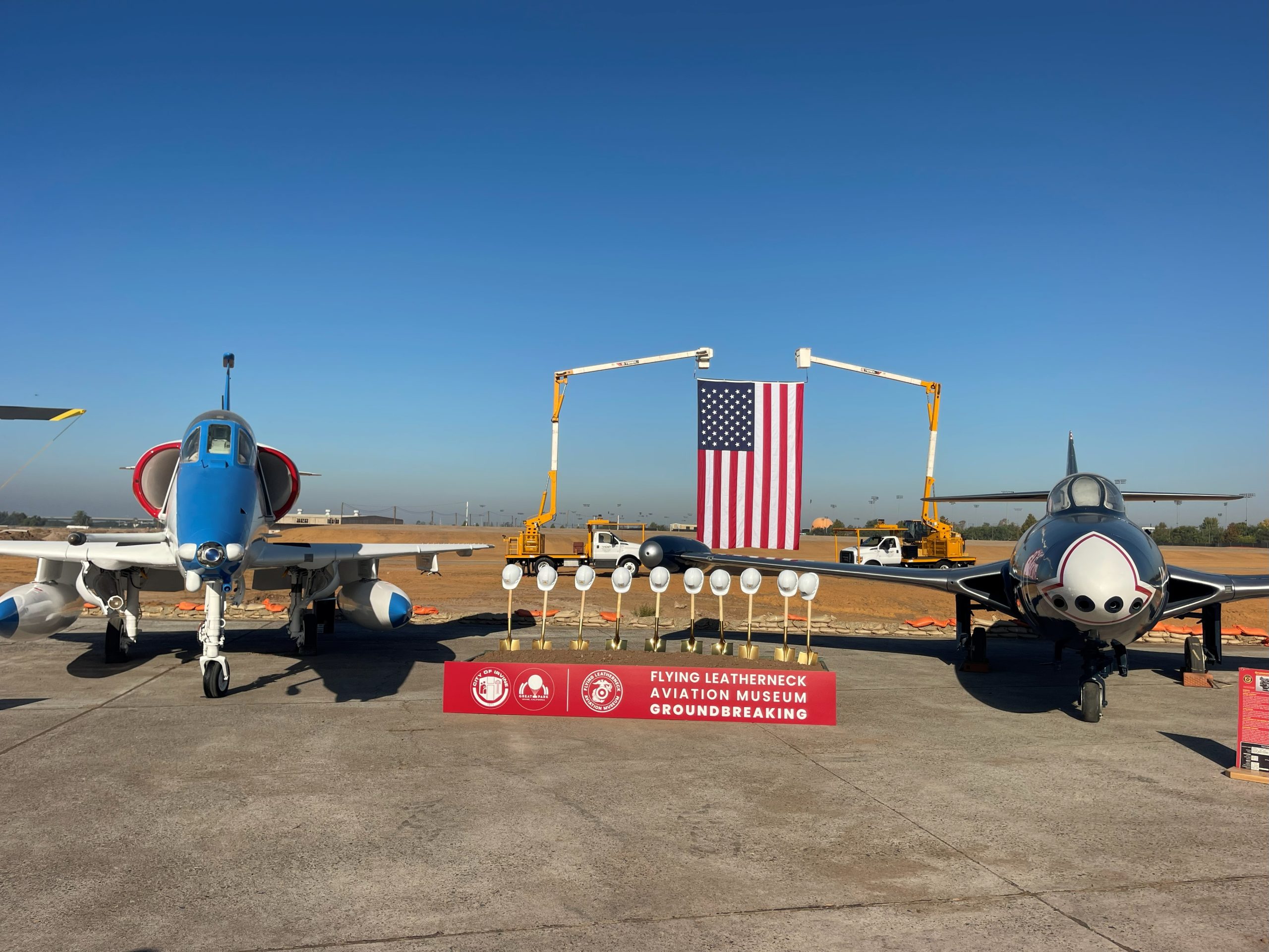 The Flying Leatherneck Aviation Museum Officially Breaks Ground in Irvine 19 IMG 3682 scaled