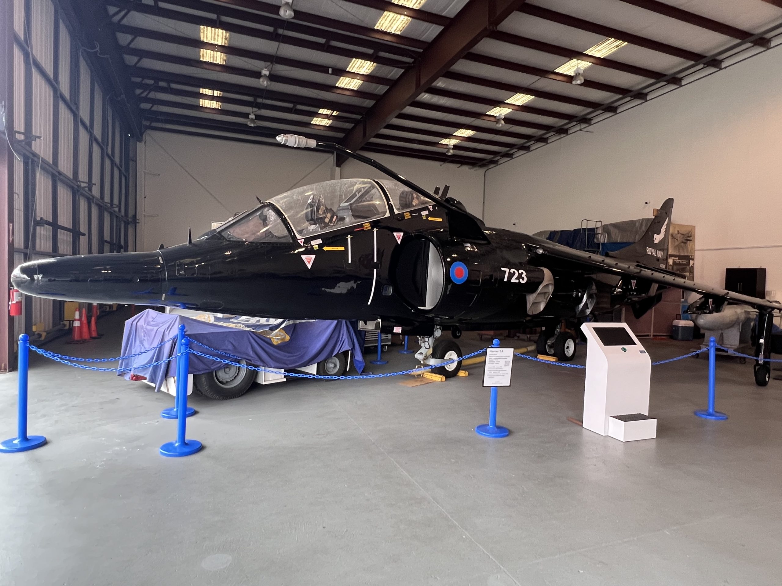 Hawker Siddeley Harrier T.4 Arrives at the California Science Center 15 IMG 4344 scaled