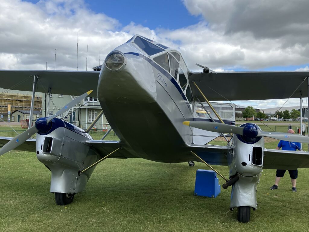 Art Deco Flying from Cambridgeshire: Duxford in a DH Rapide 11 IMG 4376