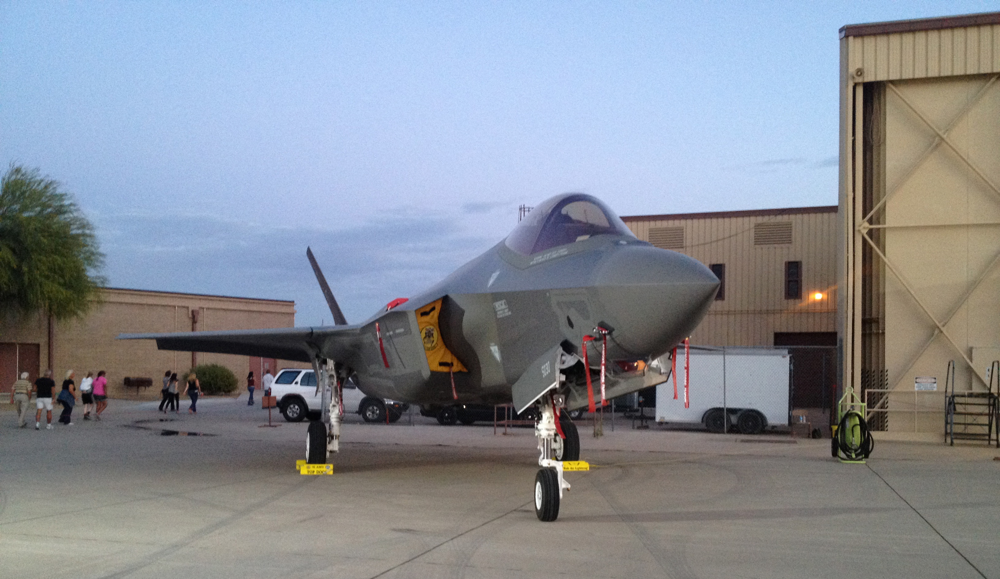 Friday Favorite - X-35B Lightning II 11 The US Air Force's F-35A Lightning II at the Luke Air Force Base air show in March, 2014. (photo by Matt Jolley)