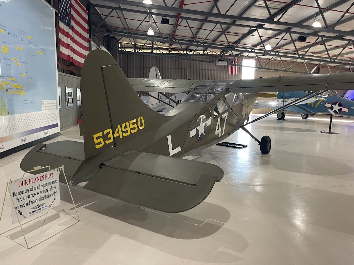 Planes of Fame's Stinson L-5 Sentinel Returns to Chino 17 IMG 4485
