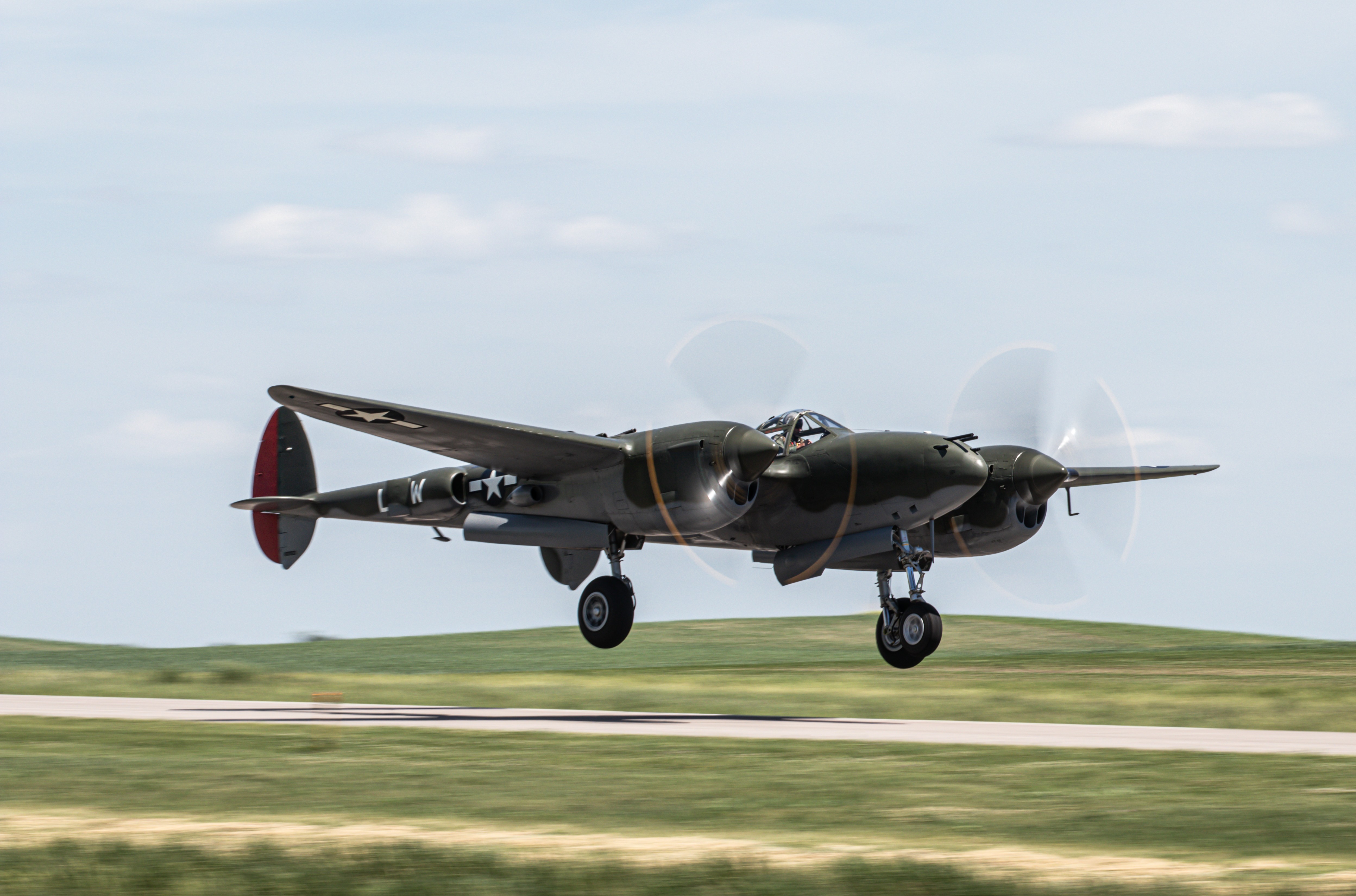Fagen Fighters' P-38 Lightning Makes First Flight Since 2018 10 IMG 5139