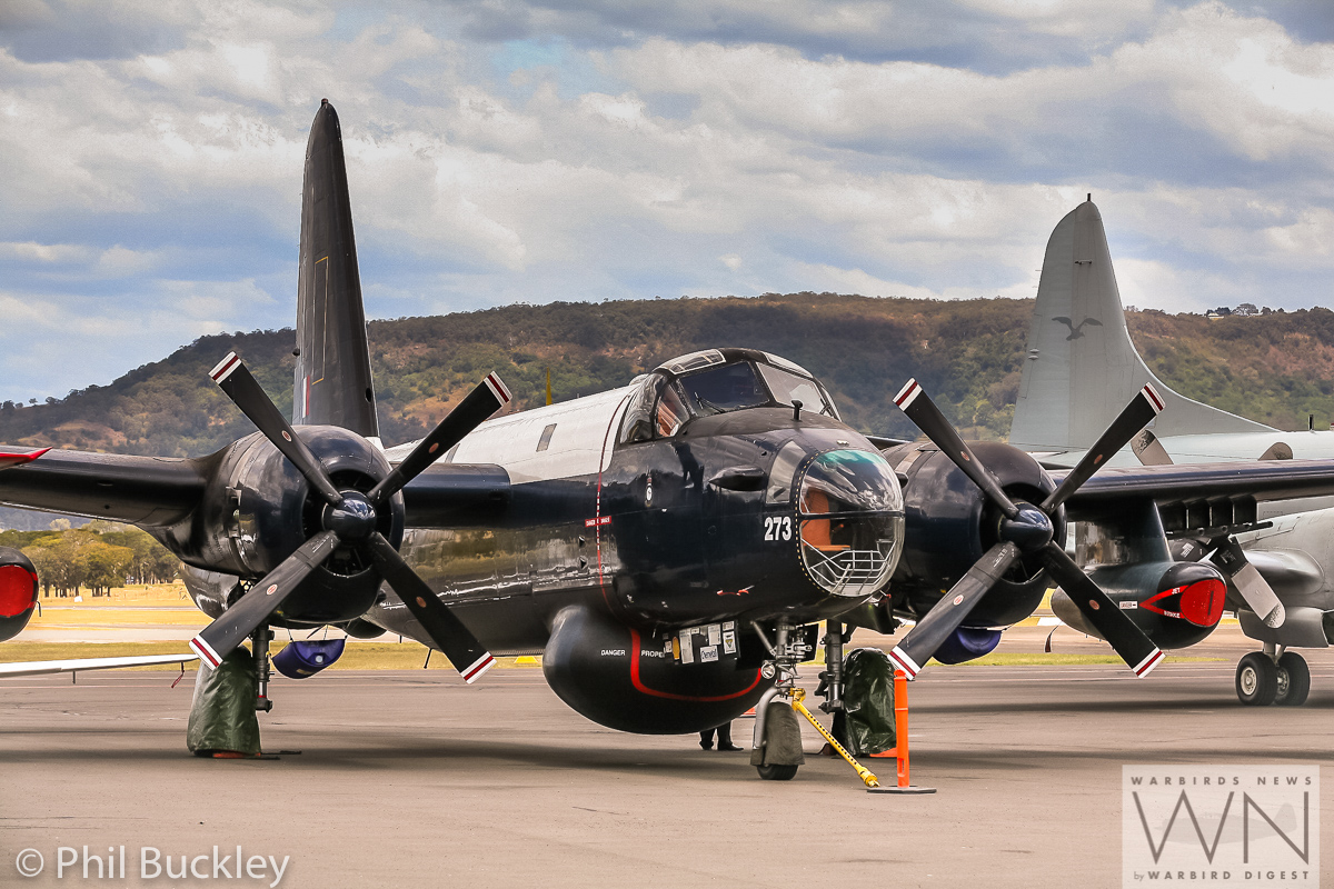 Former RAAF Lockheed Orion Officially Handed Over to HARS 19 One of HARS four Lockheed Neptune antisubmarine patrol aircraft. This is A89 -273, which HARS still flies regularly. (photo by Phil Buckley)