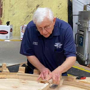 CAF Dixie Wing Crew Producing Wooden Wings 12 IMG 5588