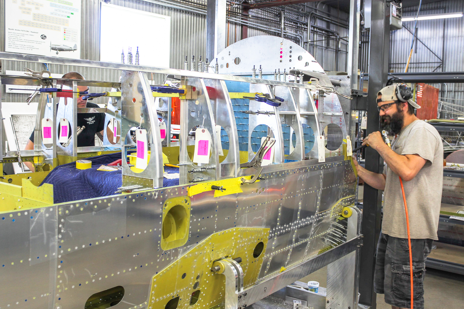 Dakota Territory Air Museum’s P-47 Update July 2018 28 IMG 6040