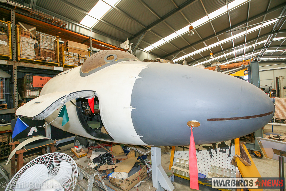 English Electric Canberra WD954 - Nose Section Restoration Update 10 IMG_6512