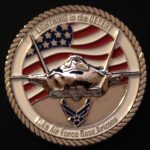 Friday Favorite - X-35B Lightning II 12 F-35 challenge coin. (photo via Matt Jolley)